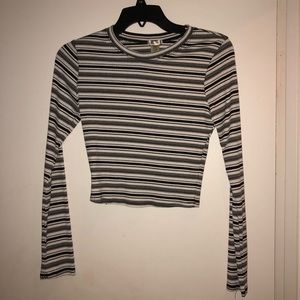 Long Sleeved Striped Top